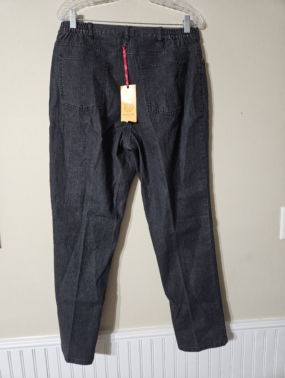 NWT! Ruby Rd. Graphite Stretch Jeans Size 14 - Picture 2 of 6